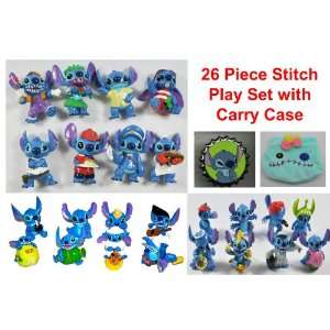  Lilo and Stitch 26 Piece Deluxe Play Set Featuring Unique 