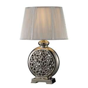  Dimond D1448 Victoria Table Lamp, Alisa Silver