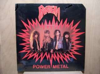 Pantera   Power Metal LP NEW   Factory Sealed Metal Magic USA 1988 