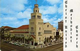 ST PETERSBURG FL CHRIST UNITED METHODIST CHURCH 1ST AVE  