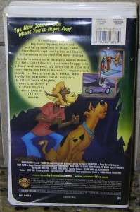 Scooby Doo and the RELUCTANT WEREWOLF Movie VHS FREE U.S. SHIPPING 