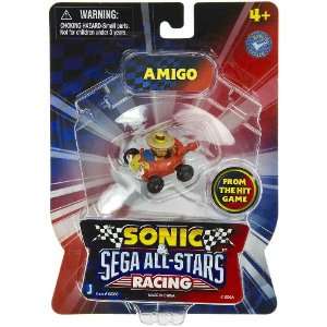   Amigo ~1.75 Mini Racer Sonic All Stars Racing Vehicle Toys & Games