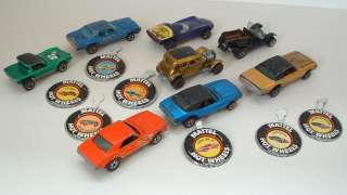 RED LINE MISC VEHICLES AND BADGES LOT #6  