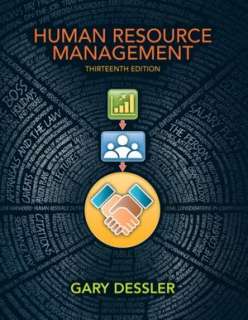   Human Resource Management by Gary Dessler, Prentice 