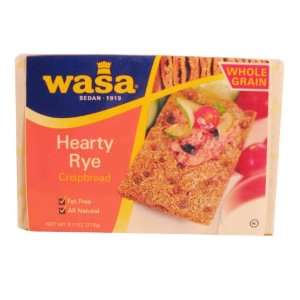 Wasa Crispbread Hearty Rye Crispbread Grocery & Gourmet Food