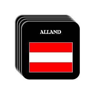  Austria   ALLAND Set of 4 Mini Mousepad Coasters 