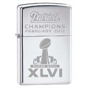   England Patriots Super Bowl XLVI Champions Lighter
