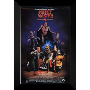  Puppet Master 4 27x40 FRAMED Movie Poster   Style A