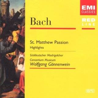Bach   St. Matthews Passion [Highlights] by Wolfgang Gönnenwein 