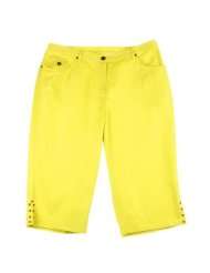 Women Pants & Capris Yellow