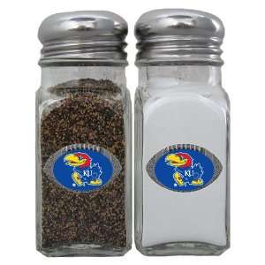  Kansas Jayhawks NCAA Football Salt/Pepper Shaker Set 