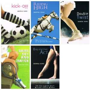  Donna King Unbeatable Story books 5 books (Kick Off 