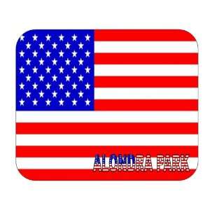  US Flag   Alondra Park, California (CA) Mouse Pad 
