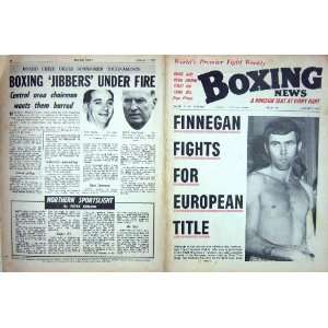   BOXING 1970 FINNEGAN BASSO WALTHAM HARRY WILLS UZCUDUN