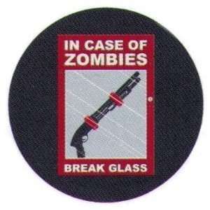    In Case of Zombies Break Glass Shotgun Button SB4049 Toys & Games