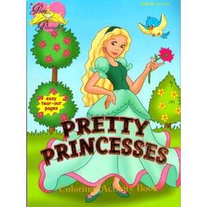   Pretty Princesses Coloring & Activity Book ~ Green Dress Toys & Games