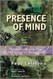 Presence Of Mind, (0813334764), Pepi Leistyna, Textbooks   Barnes 