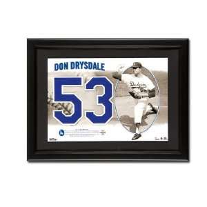   Jersey # Dodgers Don Drysdale The Intimidator