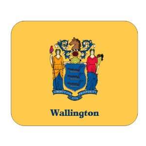  US State Flag   Wallington, New Jersey (NJ) Mouse Pad 