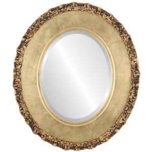    Williamsburg Oval in Gold Leaf Mirror and Frame