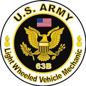  United States Army MOS 63B Light Wheeled Vehicle Mechanic 