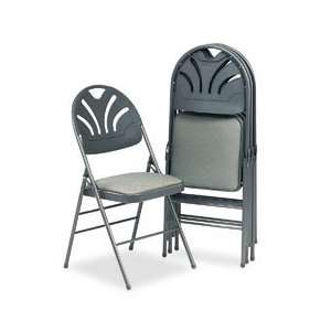   Vinyl Padded Seat and Deluxe Molded Back Folding Chair