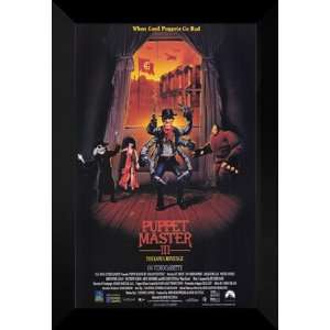  Puppet Master 3 Revenge 27x40 FRAMED Movie Poster 1990 