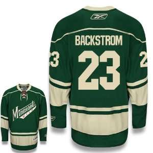 BACKSTROM 32 Minnesota Wild Reebok Premier Third NHL Hockey Jersey 