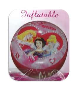 NEW DISNEY INFLATABLE POUF STOOL CHAIR BEDROOM SEAT  