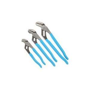  Tongue and Groove Plier Set, 3 Pieces