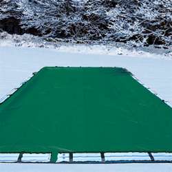 20X40 RECTANGLE GLACIER PLUS INGROUND WINTER COVER w/WATER TUBES