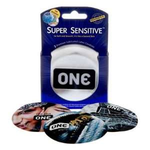  One Super Sensitive Condoms 3 pack