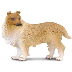  Large Rough Haired Collie Figure Toys & Games