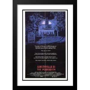 com Amityville 2 The Possession 32x45 Framed and Double Matted Movie 