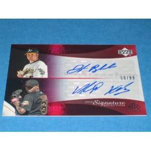  2005 Reflections Dual Signatures JBMV Joe Blanton / Merkin 