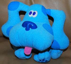 Nick Jr. Plush Stuffed Blues Clues Blue Puppy Dog  