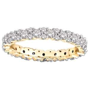   Eternity Ring (3.00 cttw, G H Color, VS1 VS2 Clarity), Size 6 Jewelry