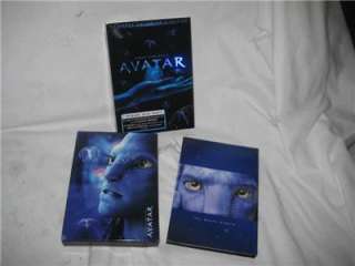 James Camerons Avatar Extended Collectors Edition 3 Disc DVD Set 