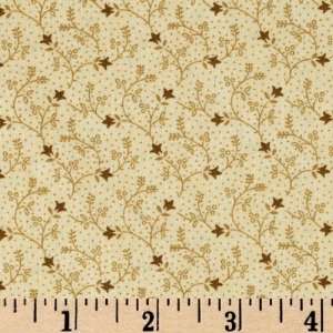  Neutrals Tulip Vines Cream Fabric By The Yard Arts, Crafts & Sewing