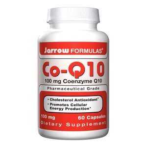  Jarrow Formulas Co Q10, 100 mg Size 60 Capsules 100mg 