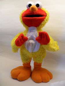 Sesame Street Chicken Dance Elmo Plush VERY CUTE  