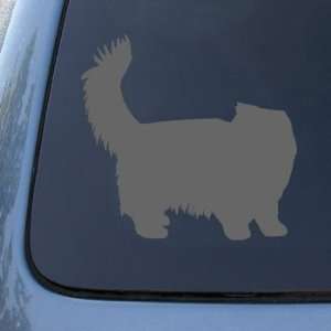 PERSIAN   Cat   Vinyl Car Decal Sticker #1544  Vinyl Color Silver