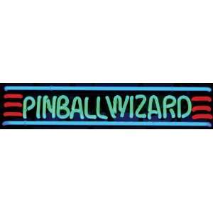 Pinball Wizard 24x6 Neon Sign