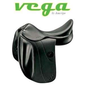 Vega Special Dressage Saddle by Amerigo Black 16, W  