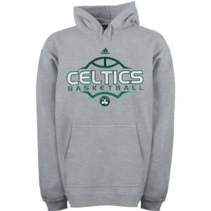  Boston Celtics Grey Tri Ball Fleece Hooded Sweatshirt 