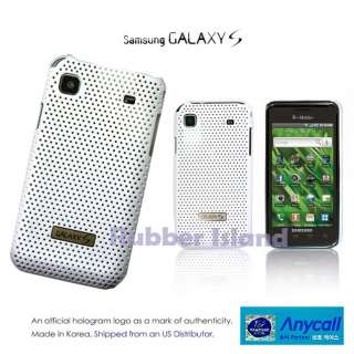 SAMSUNG GALAXY S Phone Mesh Cases Covers i9000 WHITE  