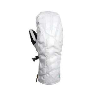  Volcom Milo Nylon Insulated Snowboard Mitten (White) Size 