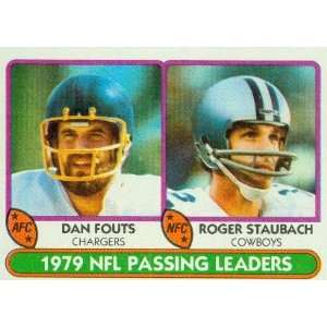  1980 Topps #331 Roger Staubach / Dan Fouts LL   Chargers 