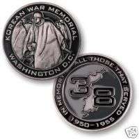 United States Korean War Memorial Challenge Coin  