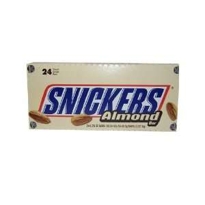 Snickers Bar Almond (24 Ct) Grocery & Gourmet Food